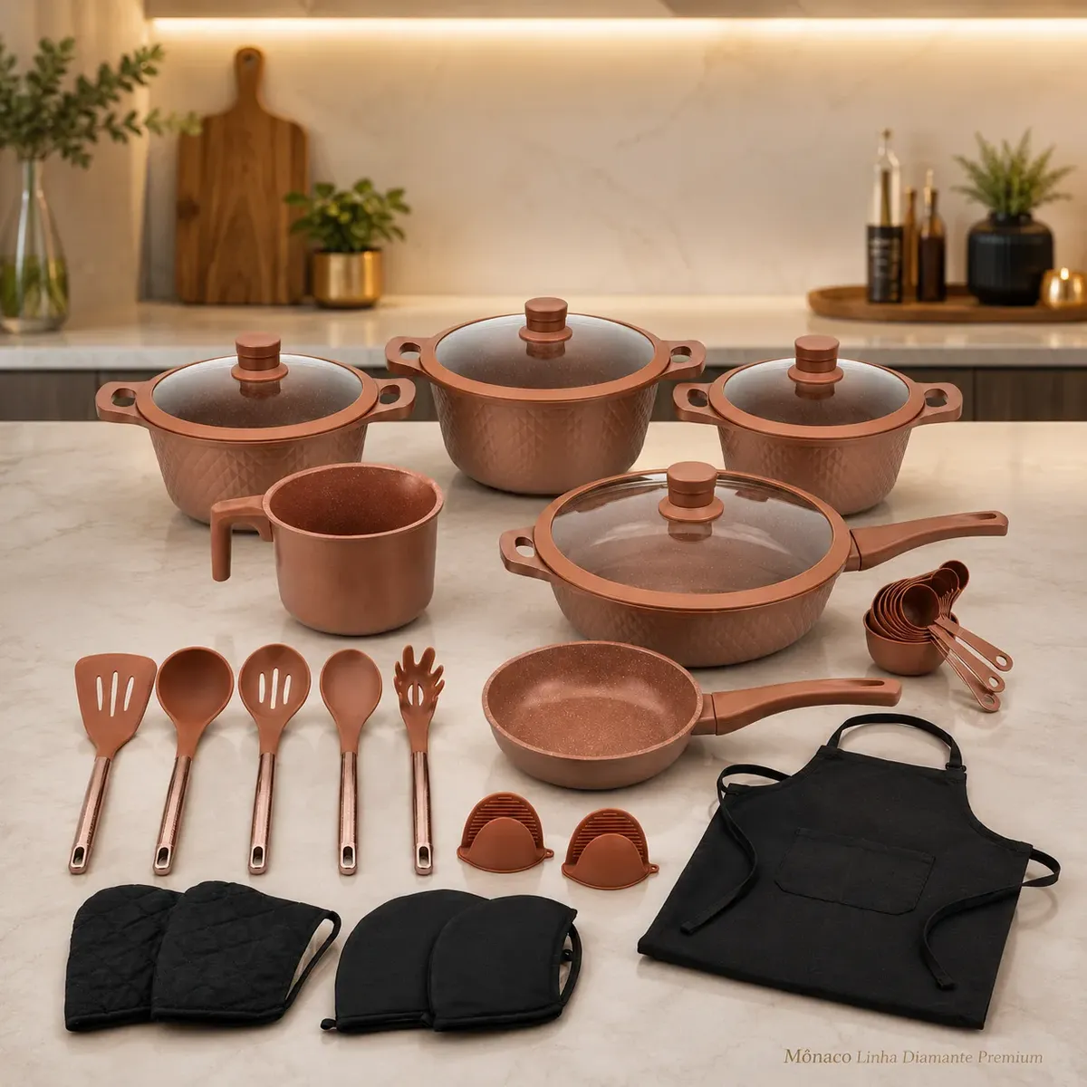 Conjunto Mônaco em uma cozinha