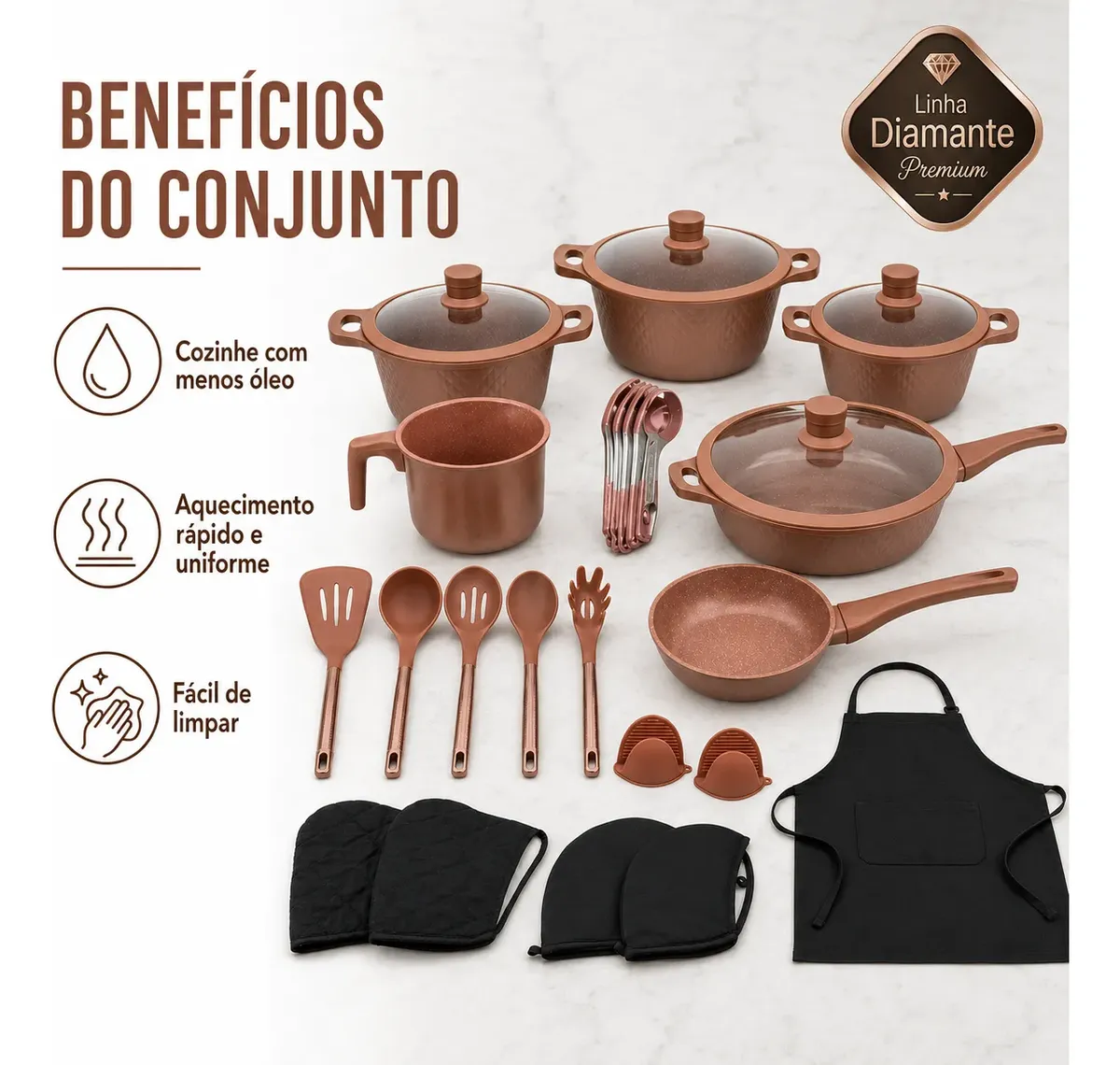Benefícios das panelas Mônaco